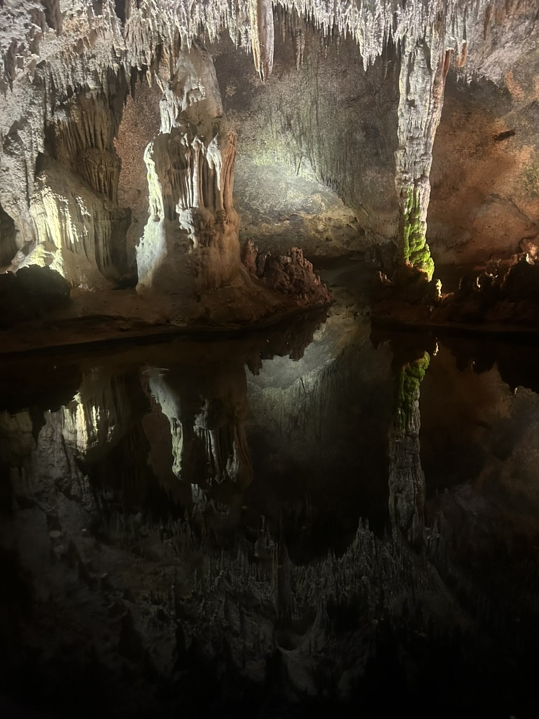 Cave Reflection in Dominican Republic